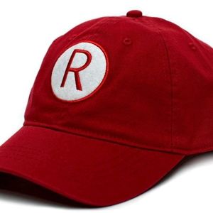 A League of Their Own Rockford Peaches R Baseball Movie Cap Hat Red Retro Vintag